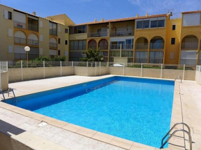 T3 Mezzanine avec Piscine à 200m de la Plage, Parking Inclus - 6 Pers - FR-1-795-2